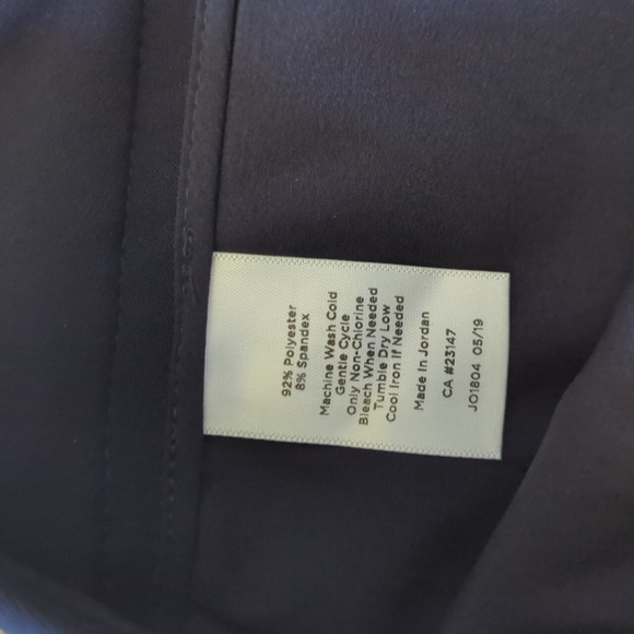 Talbots Navy Trousers Size 6 - Picture 7 of 7